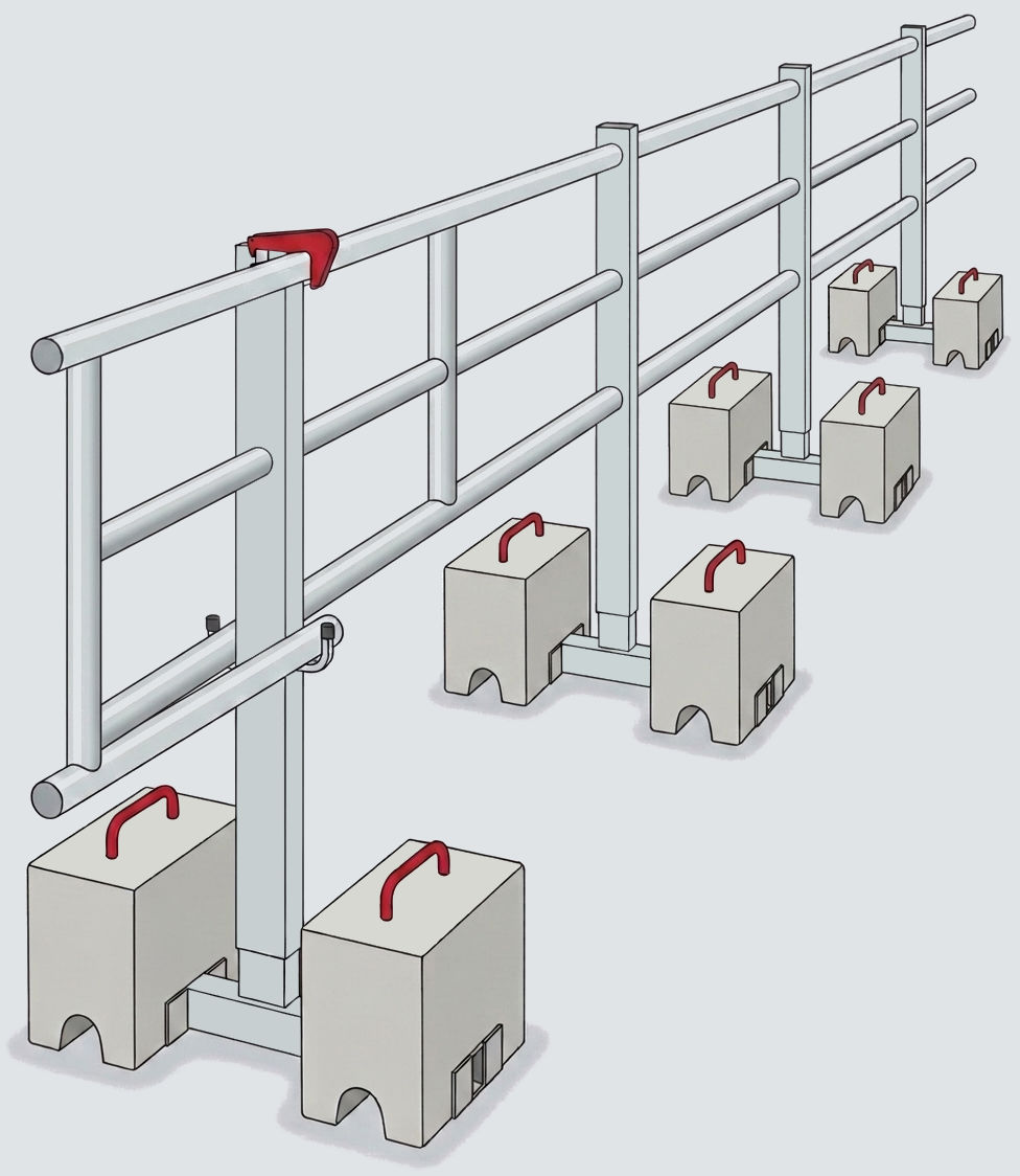 Flachdachrandsicherung